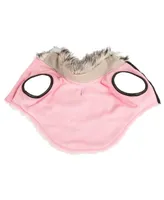 Pet Life Luxe 'Pinkachew' Charming Faux Fur Dog Coat Jacket