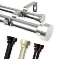 Bonnet Double Curtain Rods