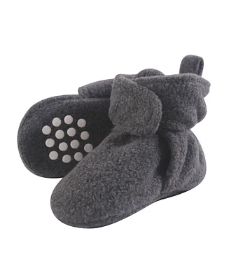 Luvable Friends Baby Boys Cozy Fleece Booties