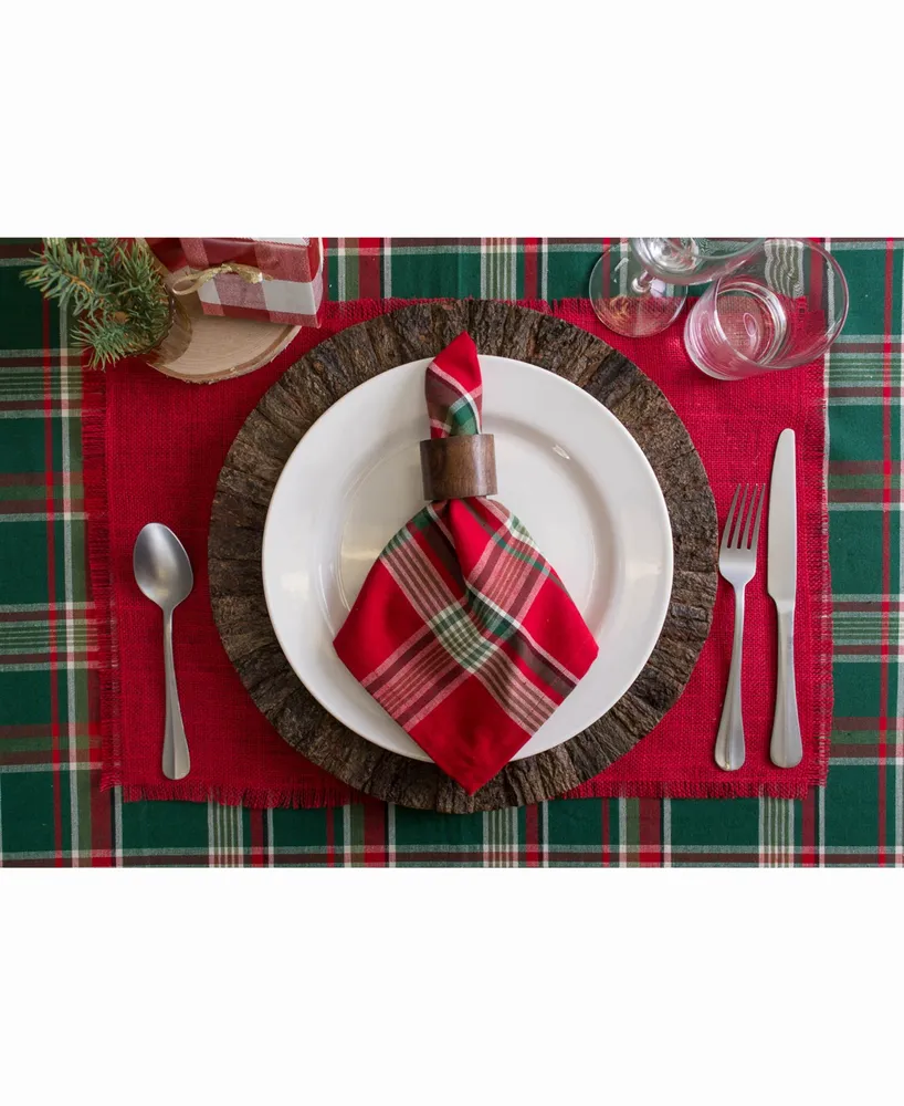 Plaid Napkin, Set of 6