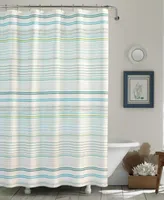 Tommy Bahama La Scala Breezer Cotton Shower Curtain, 72" X 72"