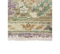 Bb Rugs Mansehra 609025 Mauve 2'8" x 10'10" Runner Area Rug