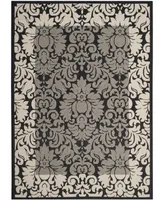 Safavieh Courtyard CY2727 Black and Sand 2' x 3'7" Outdoor Area Rug