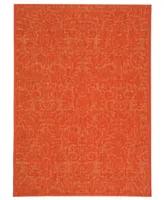 Safavieh Courtyard CY2714 Red 6'7" x 6'7" Sisal Weave Square Outdoor Area Rug