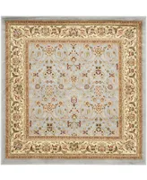 Safavieh Lyndhurst LNH312 Light Blue and Ivory 8' x 8' Square Area Rug