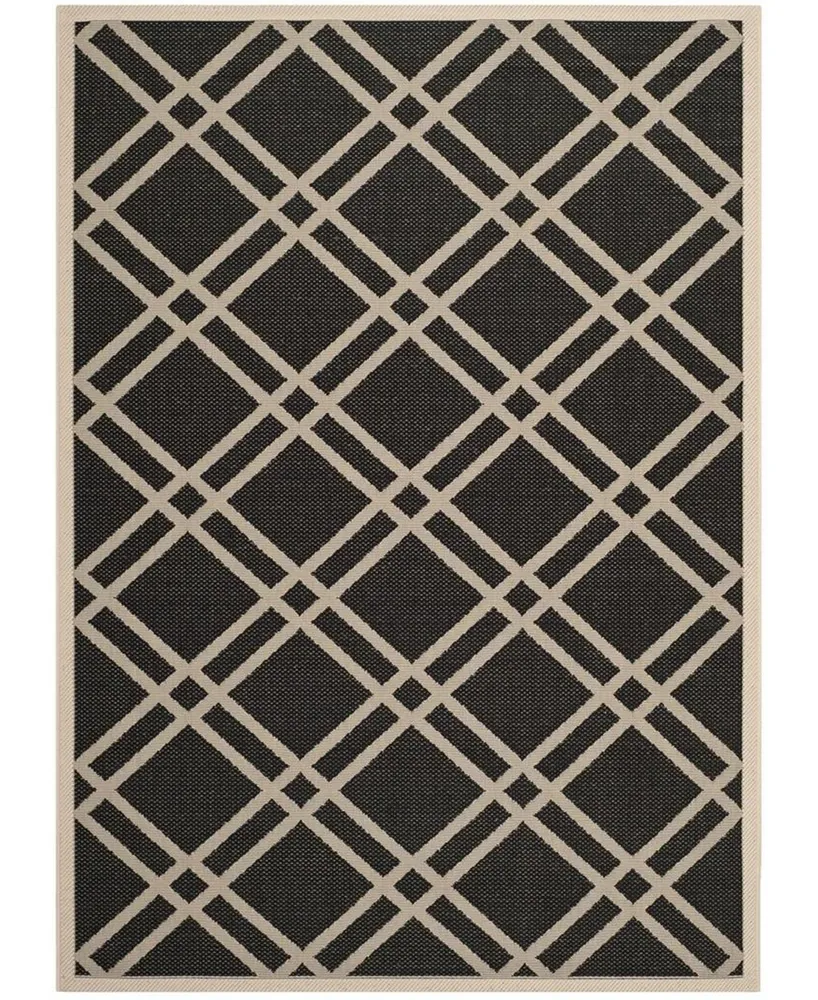 Safavieh Courtyard CY6923 and Beige 4' x 5'7" Sisal Weave Outdoor Area Rug