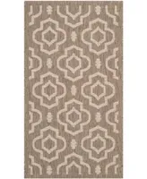 Safavieh Courtyard CY6926 and Bone 2'7" x 5' Sisal Weave Outdoor Area Rug