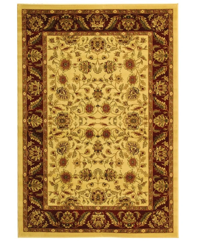 Safavieh Lyndhurst LNH215 Ivory and Red 5'3" x 7'6" Area Rug