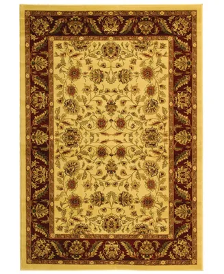 Safavieh Lyndhurst LNH215 Ivory and Red 5'3" x 7'6" Area Rug