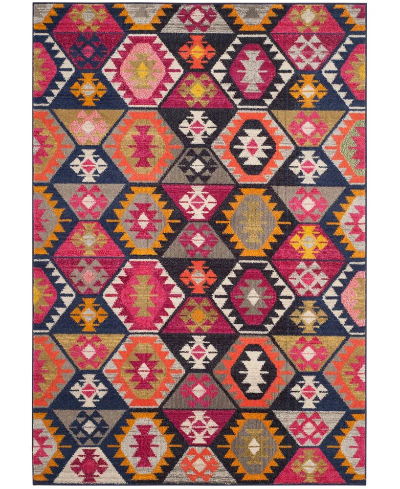 Safavieh Monaco MNC218 Multi 4' x 5'7" Area Rug