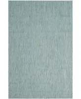 Safavieh Courtyard CY8520 Aqua 5'3" x 7'7" Sisal Weave Outdoor Area Rug