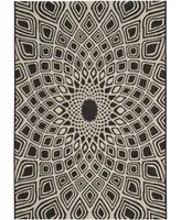 Safavieh Courtyard CY6616 and Beige 5'3" x 7'7" Sisal Weave Outdoor Area Rug