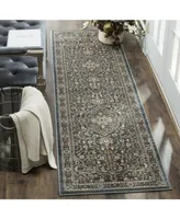 Safavieh Lyndhurst LNH338 Teal and Grey 2'3" x 12' Runner Area Rug