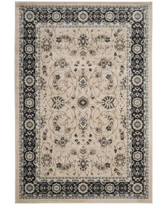 Safavieh Lyndhurst LNH340 Light Beige and Anthracite 6' x 9' Area Rug