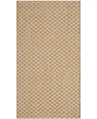 Safavieh Courtyard CY8653 Natural and Cream 2' x 3'7" Sisal Weave Outdoor Area Rug