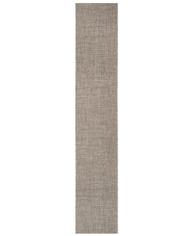 Safavieh Courtyard CY8576 Light Brown 2'3" x 12' Sisal Weave Runner Outdoor Area Rug