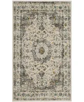 Safavieh Evoke EVK220 Gray and Gold 3' x 5' Area Rug