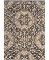 Safavieh Lyndhurst LNH341 Light Gray and Beige 6' x 9' Area Rug