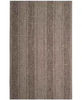 Safavieh Courtyard CY8736 Light Beige and Light Brown 6'7" x 6'7" Sisal Weave Round Outdoor Area Rug