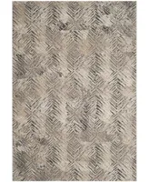 Safavieh Meadow MDW338 Ivory and Gray 5'3" x 7'6" Area Rug