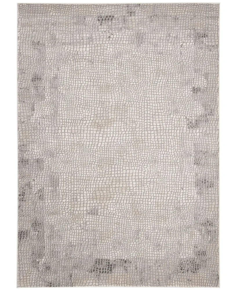 Safavieh Meadow MDW184 Taupe and Gray 4' x 6' Area Rug