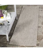 Safavieh Courtyard CY8520 Beige 2'3" x 6'7" Sisal Weave Runner Outdoor Area Rug