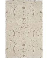 Safavieh Florida Shag SG467 Cream and Beige 4' x 6' Area Rug