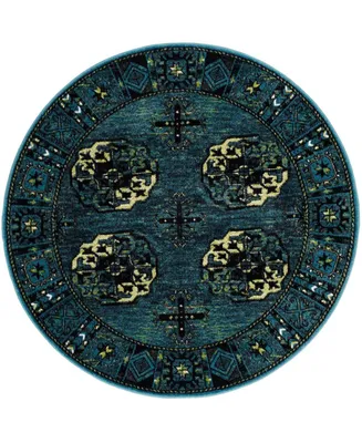 Safavieh Vintage Hamadan VTH212 6'7" x Round Area Rug