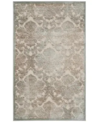 Safavieh Paradise PAR307 Cream and Slate Blue 2'7" x 4' Area Rug