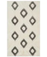 Safavieh Olympia OSG325 Cream and Gray 3' x 5' Area Rug