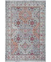 Safavieh Provance PRV185 Light Gray and Black 4' x 6' Area Rug