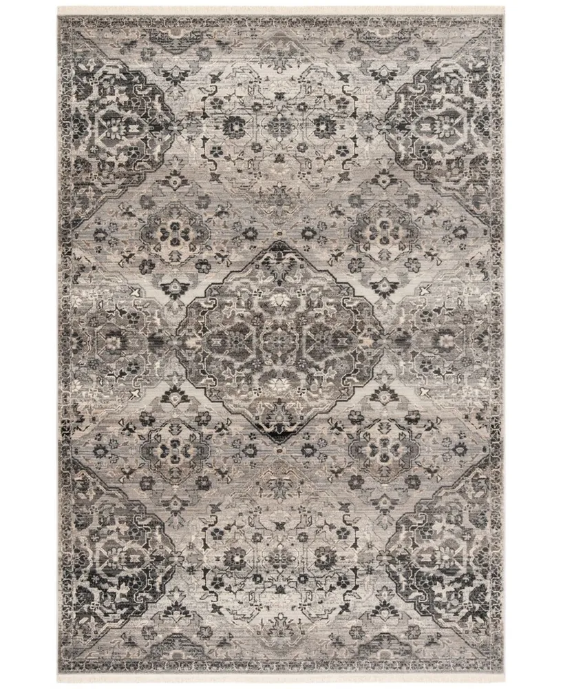 Safavieh Vintage Persian VTP476 Gray 5' x 5' Square Area Rug