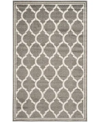 Safavieh Amherst AMT415 Dark Gray and Beige 5' x 8' Area Rug