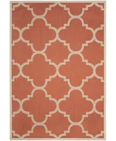 Safavieh Courtyard CY6243 Terracotta 6'7" x 9'6" Sisal Weave Outdoor Area Rug