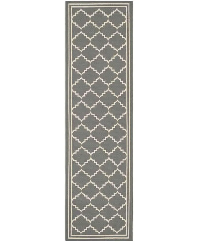 Safavieh Courtyard CY6889 and Beige 2'3" x 8' Sisal Weave Runner Outdoor Area Rug