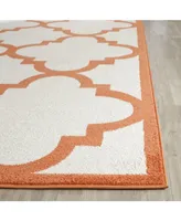 Safavieh Amherst AMT423 Beige and Orange 5' x 8' Area Rug