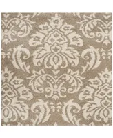 Safavieh Florida Shag SG460 5' x Square Area Rug