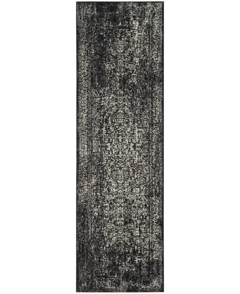 Safavieh Evoke EVK256 and 2'2" x 7' Runner Area Rug