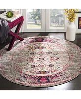 Safavieh Monaco MNC209 5' x Round Area Rug