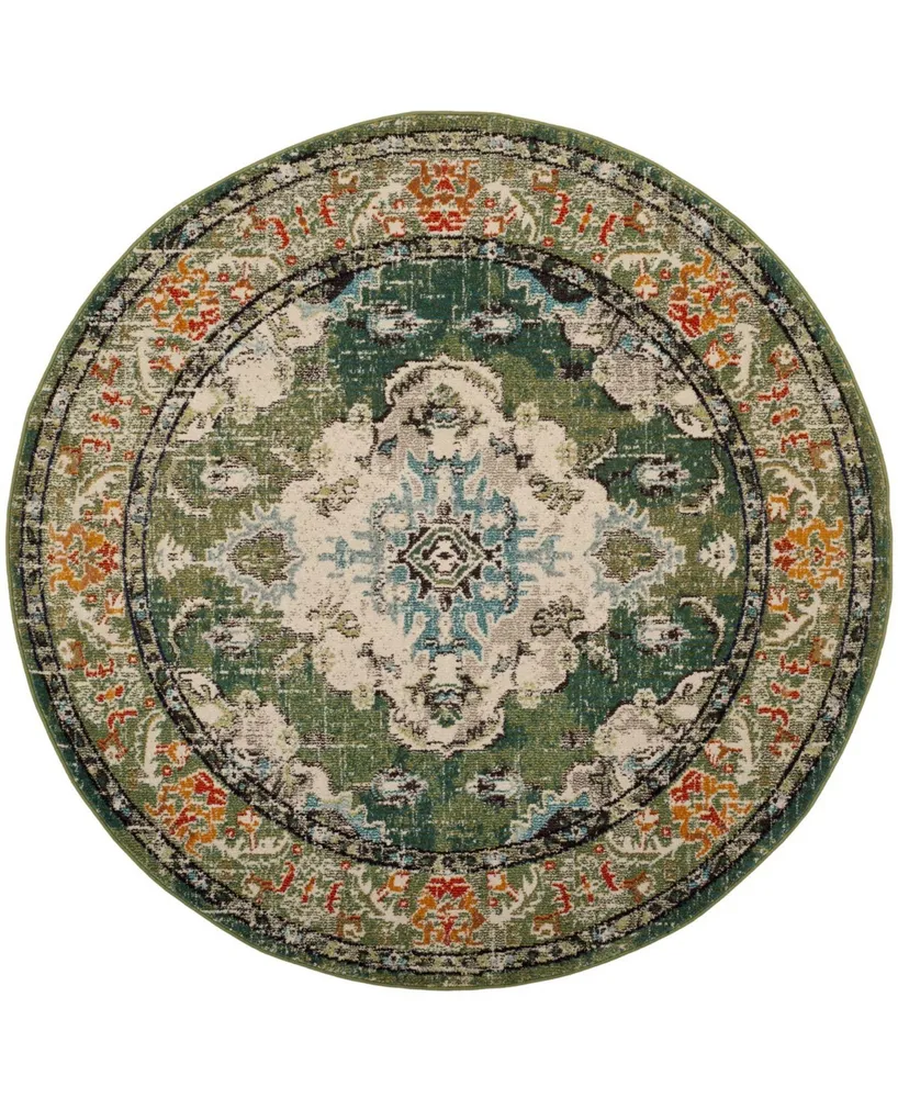 Safavieh Monaco MNC243 6'7" x Round Area Rug