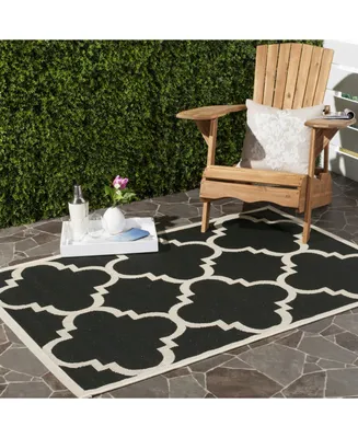 Safavieh Courtyard CY6243 and Beige 4' x 5'7" Sisal Weave Outdoor Area Rug