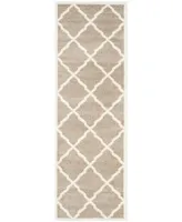 Safavieh Amherst AMT421 Wheat and Beige 2'3" x 7' Runner Area Rug