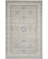 Safavieh Archive ARC671 Gray and Blue 5'1" x 7'6" Area Rug