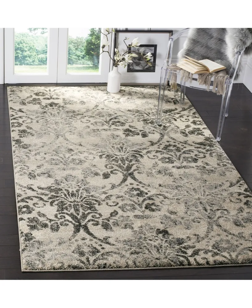 Safavieh Retro RET2184 Cream and Gray 5' x 8' Area Rug