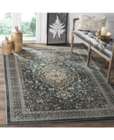 Safavieh Lyndhurst LNH338 Teal and Gray 5'3" x 7'6" Area Rug