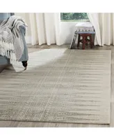 Safavieh Evoke EVK226 Ivory and Silver 5'1" x 7'6" Area Rug