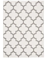 Safavieh Bermuda BMU804 Ivory and Gray 5'3" x 7'6" Outdoor Area Rug