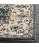 Safavieh Lyndhurst LNH332 Teal and Cream 6' x 9' Area Rug