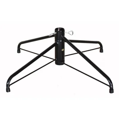 Puleo International Rotating Tree Stand for 7 to 7.5 foot Christmas Tree, Black