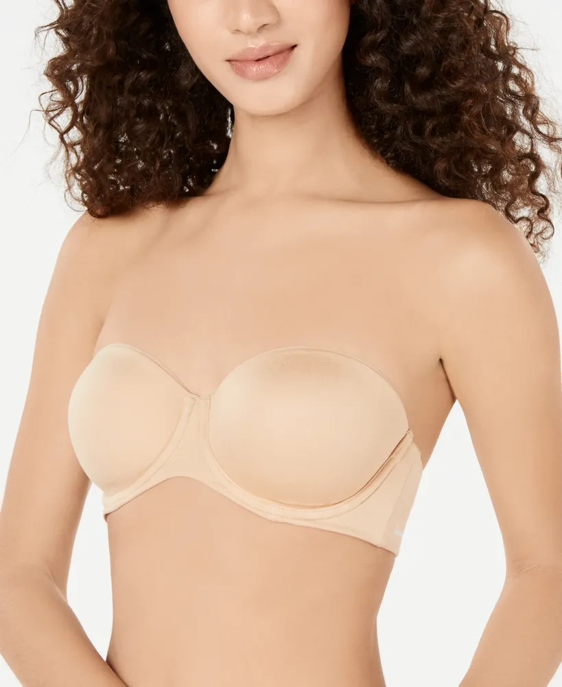 Calvin Klein Invisibles Lighly Lined Bralette, Bare, Large